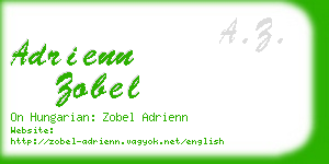adrienn zobel business card